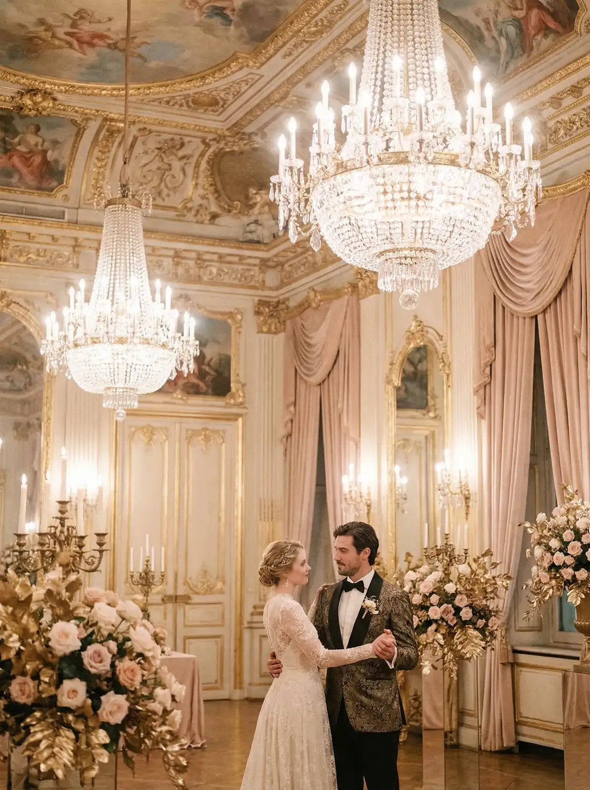 ekaterina makarova 复古宫廷风格婚纱照